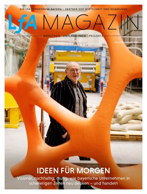 Cover of the LfA Magazine 02/2022